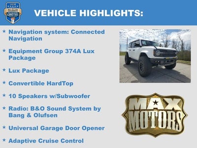 2023 Ford Bronco Raptor **CUSTOM WRAP MUST SEE**