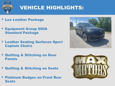 2025 Ford Explorer Platinum