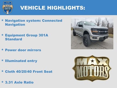 2024 Ford F-150 XLT 3" Lift kit & Wheels!