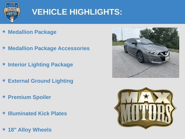 2017 Nissan Maxima Platinum