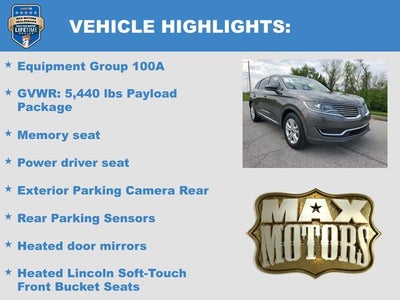 2018 Lincoln MKX Premiere