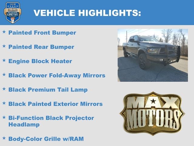 2018 RAM 2500 Laramie