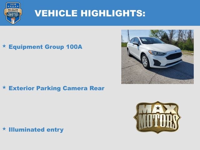 2020 Ford Fusion S