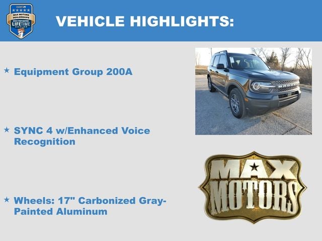 2025 Ford Bronco Sport Big Bend