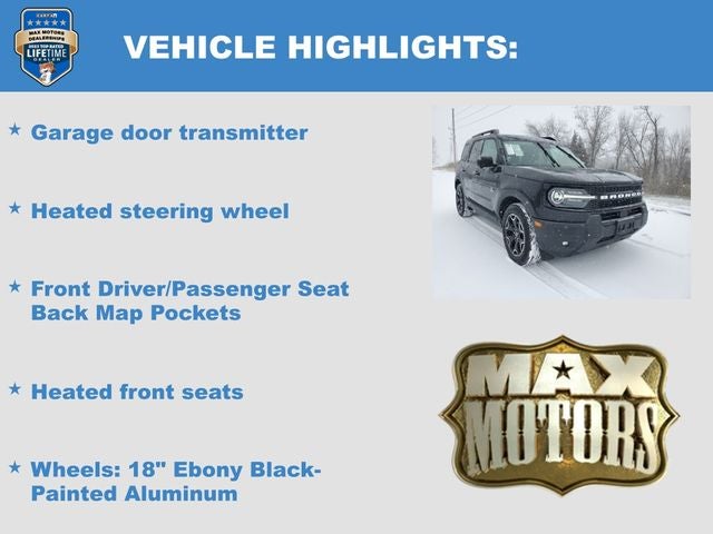 2025 Ford Bronco Sport Outer Banks