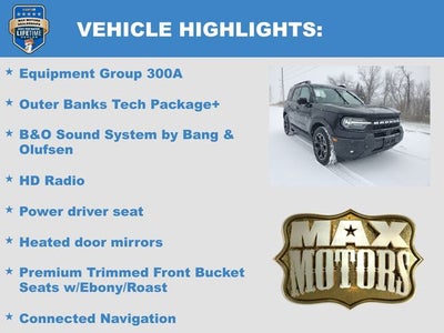 2025 Ford Bronco Sport Outer Banks