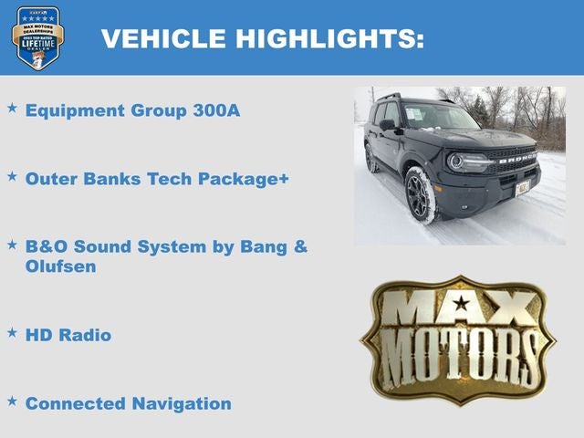 2025 Ford Bronco Sport Outer Banks