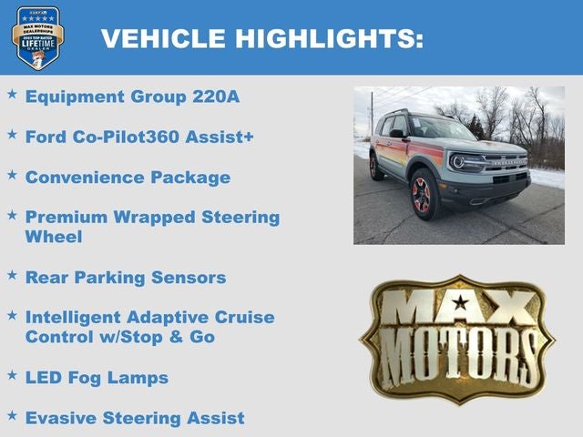 2024 Ford Bronco Sport Free Wheeling