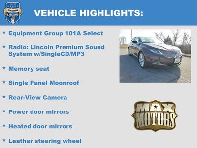 2013 Lincoln MKZ Base