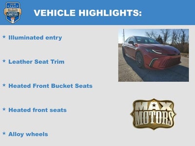 2025 Toyota Camry XSE