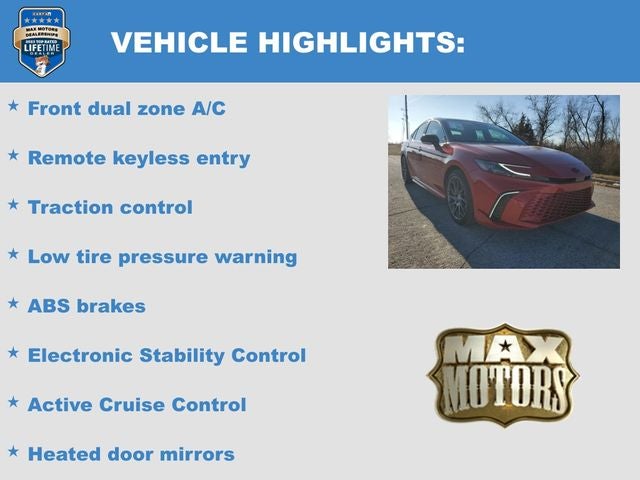 2025 Toyota Camry XSE