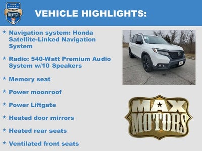 2021 Honda Passport Elite