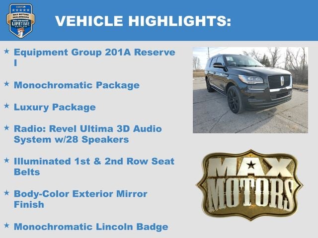 2023 Lincoln Navigator Reserve