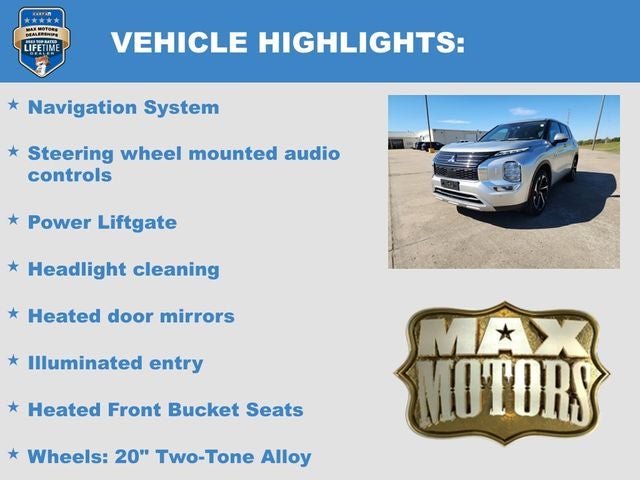 2023 Mitsubishi Outlander PHEV SE