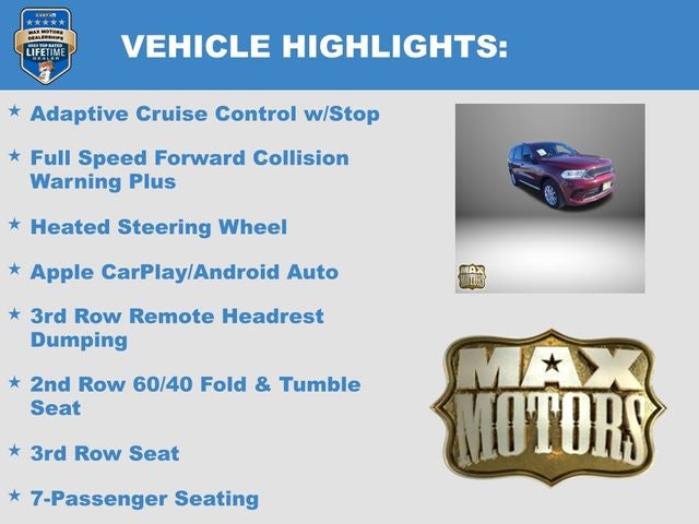 2024 Dodge Durango SXT Plus