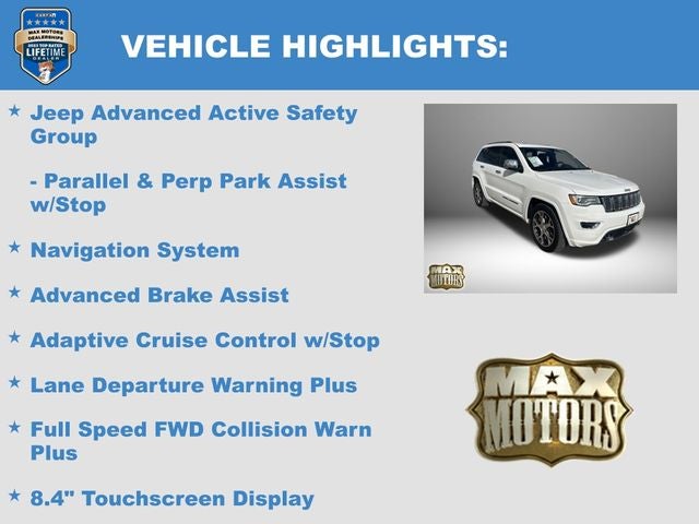 2019 Jeep Grand Cherokee Overland