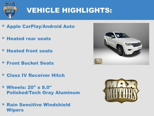 2019 Jeep Grand Cherokee Overland