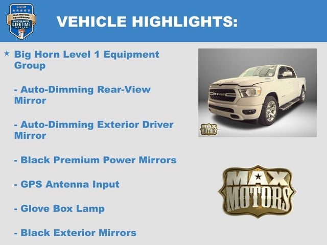 2023 RAM 1500 Big Horn/Lone Star