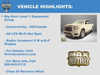 2023 RAM 1500 Big Horn/Lone Star