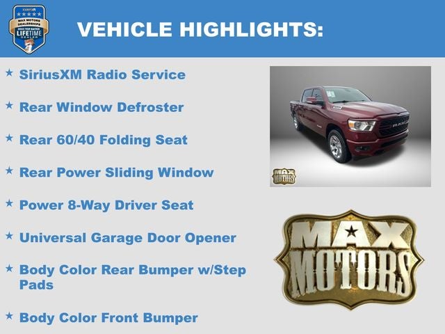 2022 RAM 1500 Big Horn/Lone Star