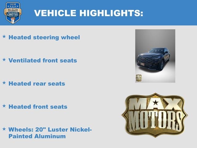 2025 Ford Explorer Platinum