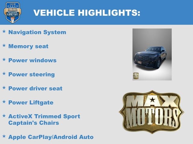 2025 Ford Explorer Platinum