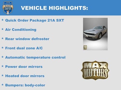 2016 Dodge Challenger SXT