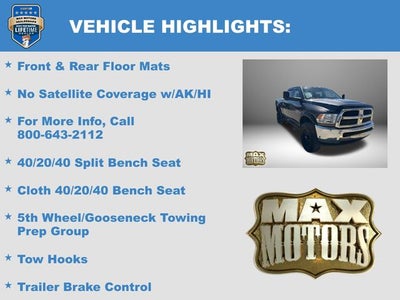 2017 RAM 2500 Tradesman