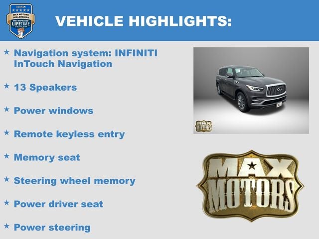 2024 INFINITI QX80 LUXE