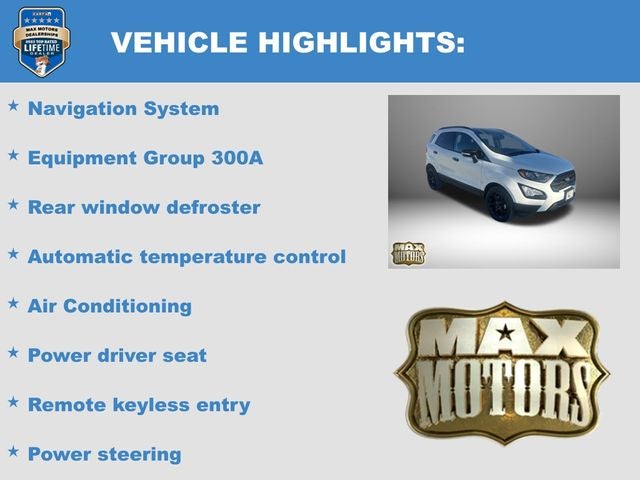 2021 Ford EcoSport SES