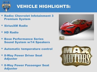 2022 Chevrolet Corvette Stingray 3LT