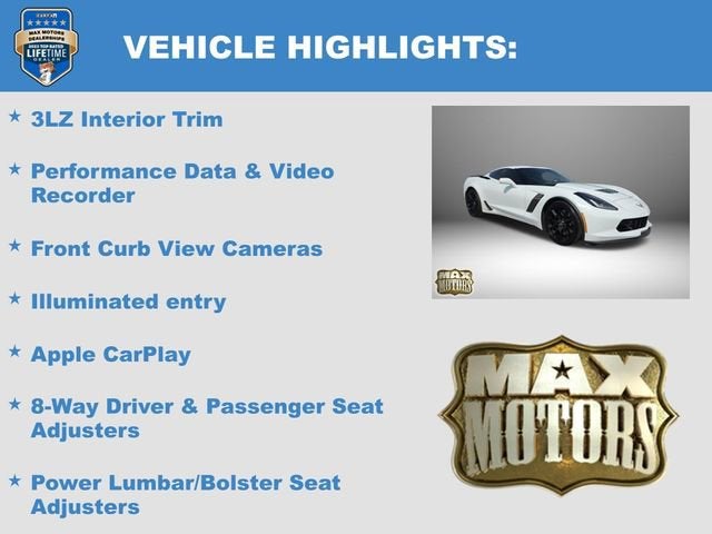 2016 Chevrolet Corvette Z06 Z06 3LZ