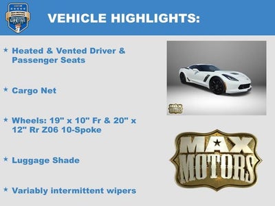 2016 Chevrolet Corvette Z06 Z06 3LZ