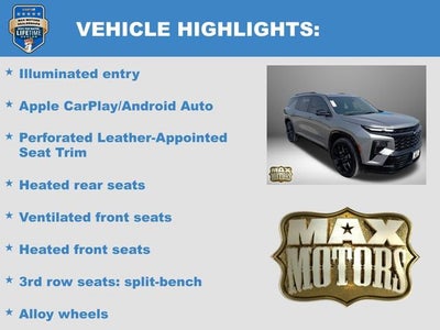 2024 Chevrolet Traverse RS