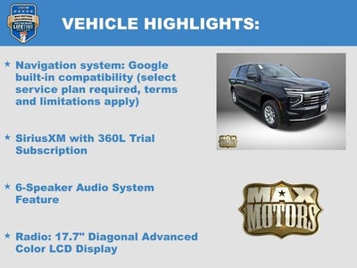 2026 Chevrolet Tahoe LT