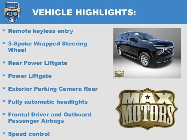 2025 Chevrolet Tahoe LT