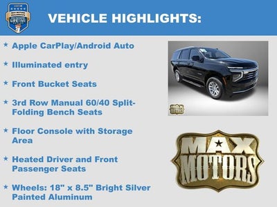 2025 Chevrolet Tahoe LT