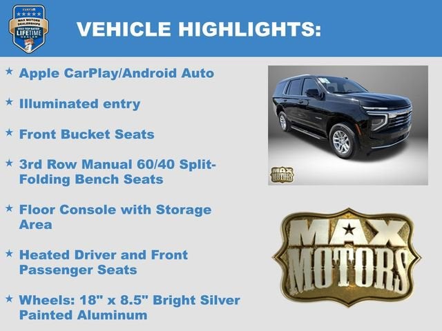 2025 Chevrolet Tahoe LT