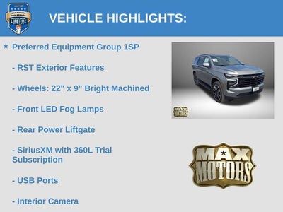 2026 Chevrolet Tahoe RST