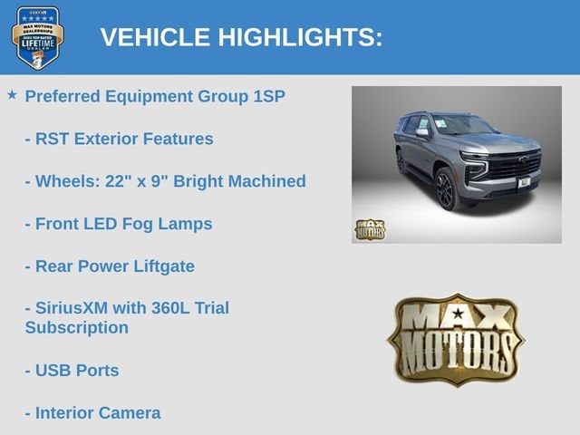 2026 Chevrolet Tahoe RST