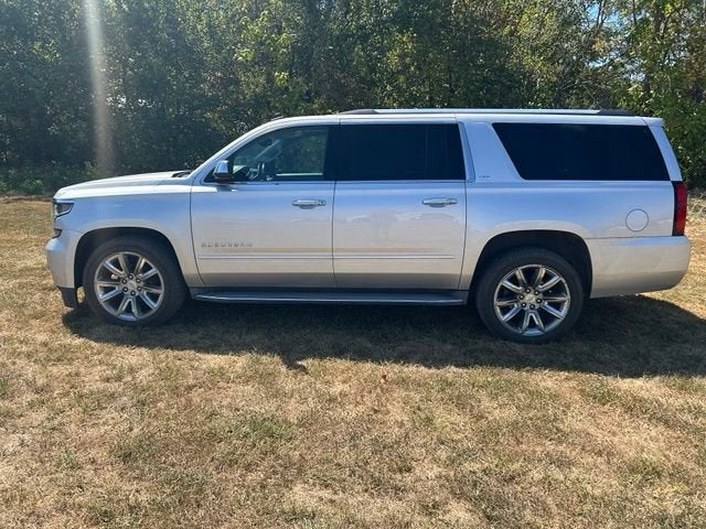 Used 2015 Chevrolet Suburban LTZ with VIN 1GNSKKKC7FR258727 for sale in Kansas City