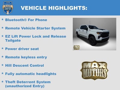 2026 Chevrolet Silverado 1500 Custom Trail Boss
