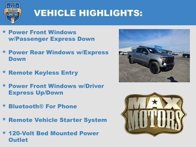 2024 Chevrolet Silverado 1500 Custom Trail Boss