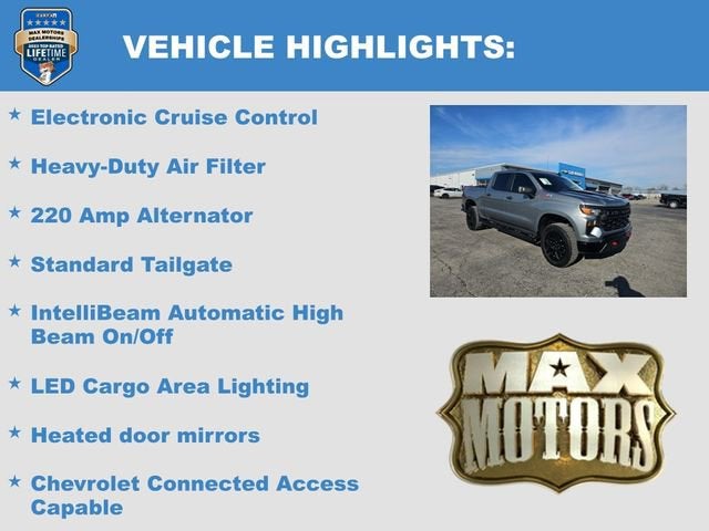 2024 Chevrolet Silverado 1500 Custom Trail Boss