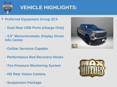 2026 Chevrolet Silverado 1500 Custom Trail Boss