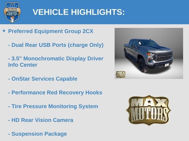 2026 Chevrolet Silverado 1500 Custom Trail Boss