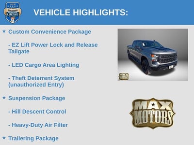 2026 Chevrolet Silverado 1500 Custom Trail Boss