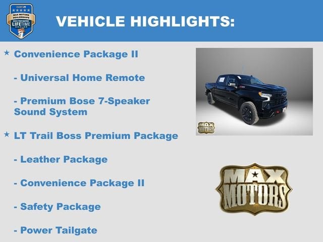 2026 Chevrolet Silverado 1500 LT Trail Boss