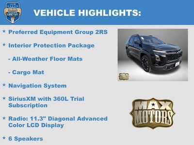 2026 Chevrolet Equinox RS