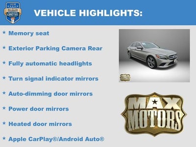 2020 Mercedes-Benz C-Class C 300